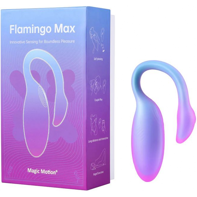 Вибратор MAGIC MOTION FLAMINGO MAX синий 861153z